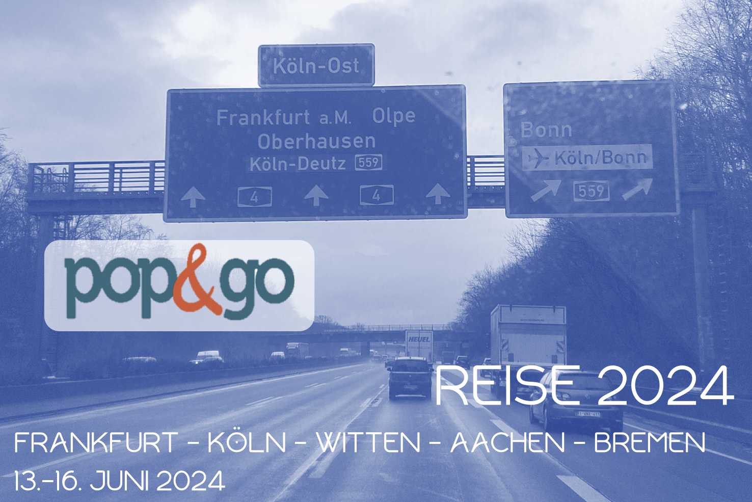 Pop&Go Reise 2024 13.-16.Juni